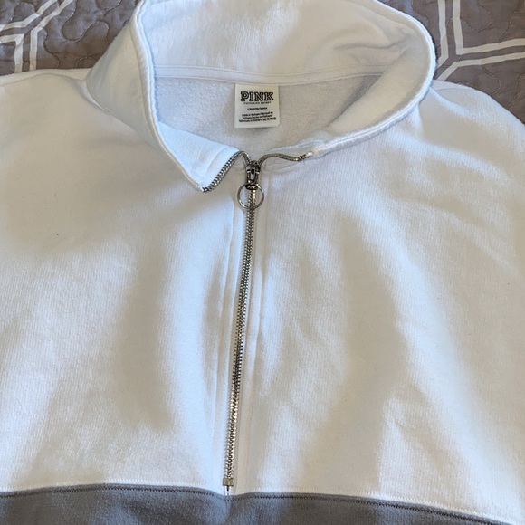 Pink Victoria’s secret 1/2 zip - Picture 3 of 4